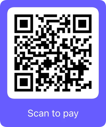 QR code that opens the secure Stripe checkout for the $65 AUD IELTS Speaking Mock Test